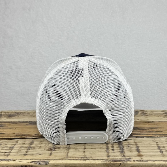 The Players Championship Hat Cap Snap Back Mens Navy White PGA Golf Rope Trucker - Picture 3 of 6